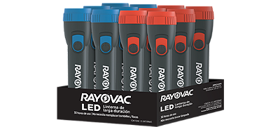 Lanterna Rayovac 25 Lúmens Bandeja com 12 Unidades