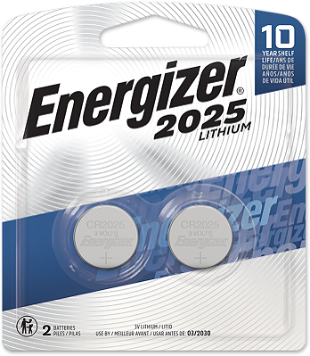 Bateria Energizer Cr2025 2 unidades