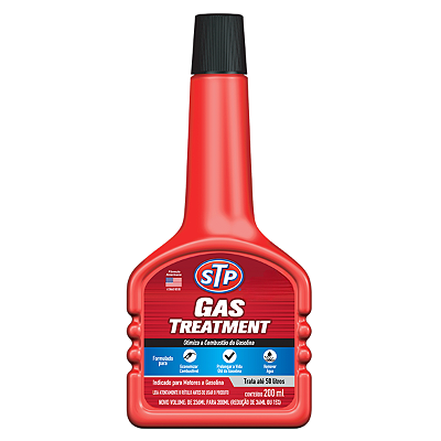 Gas Treatment Stp - Aditivo De Tratamento Para Gasolina