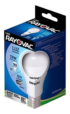 Lâmpada Led Rayovac Bulbo 13w - Equiv 90w - Branca
