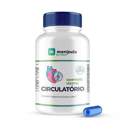 Composto Vegetal Circulatório 60 Cápsulas