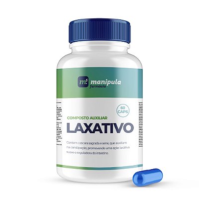 Composto Auxiliar Laxativo 60 Cápsulas