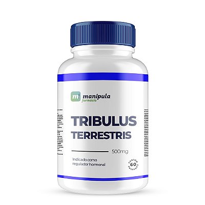 Tribulus Terrestris 500mg - 60 Cápsulas - Regula hormônios, Aumenta energia, Melhora libido