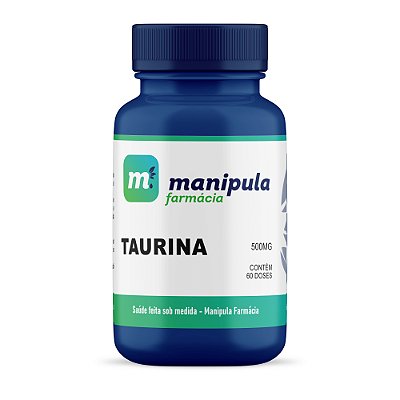 TAURINA 500MG 60CPS