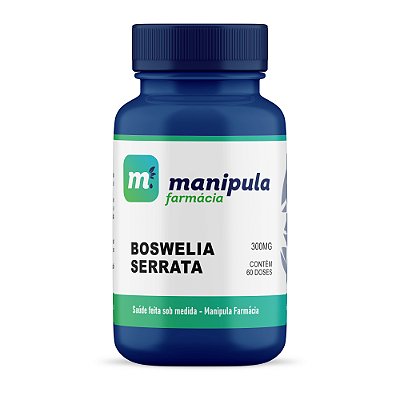 BOSWELIA SERRATA 300mg 60CPS – Anti-inflamatório Natural para Articulações