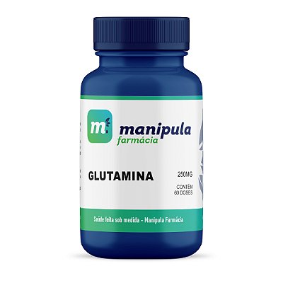 GLUTAMINA 250MG 60CPS