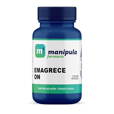 EMAGRECE ON 60 DOSES - Queima gordura, Regula insulina, Acelera metabolismo