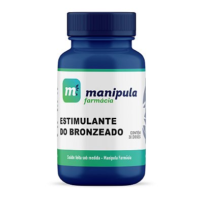 ESTIMULANTE DO BRONZEADO 30CPS - ESTIMULA MELANINA, MANTEM O BRONZE, PROMOVE PROTEÇAO