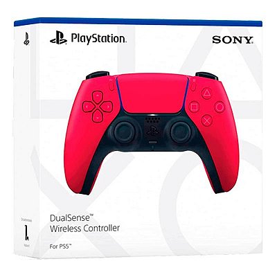 Controle DualSense Cosmic Red Vermelho PS5