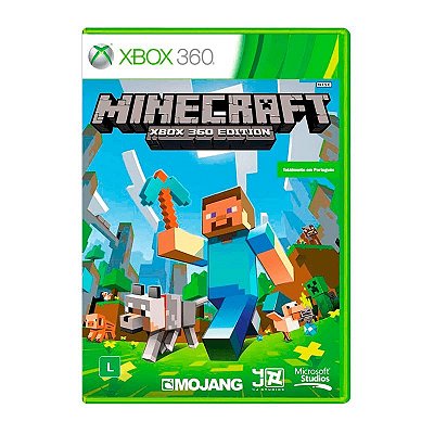 Jogo Minecraft - Xbox 360 - Curitiba - Jogos Xbox 360 em Curitiba