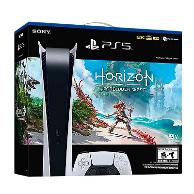 PlayStation 5 Console Mídia Digital com jogo Horizon Forbidden West