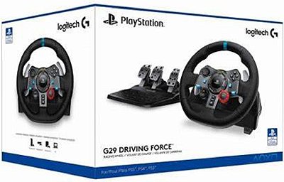 Volante Logitech G29 Driving Force para PS5, PS4, PS3