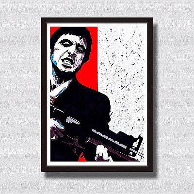 Quadro Decorativo Tony Montana (Scarface)