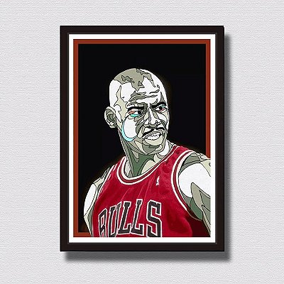 Print Decorativo - Quadro Michael Jordan