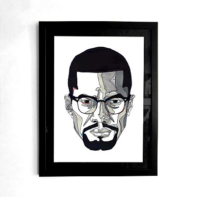 Quadro Malcolm X (2016)