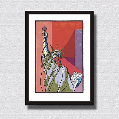 Quadro Decorativo Liberty