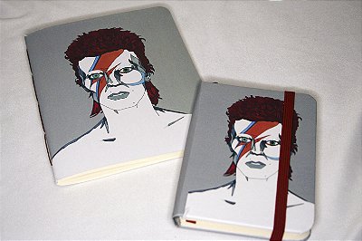 Cadernos Artesanais - David Bowie | Munay Artes x Loja rads