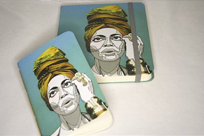 Cadernos Artesanais - Erykah Badu | Munay Artes x Loja rads