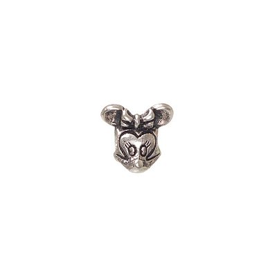Pingente Pulseira Separador Minnie Prata
