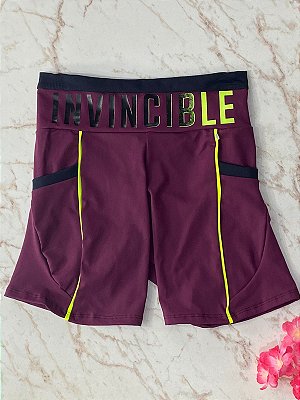Shorts Tradicional Invincible -  Bordô