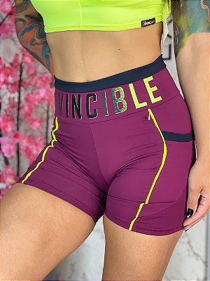 Shorts Tradicional Invincible Vinho -P