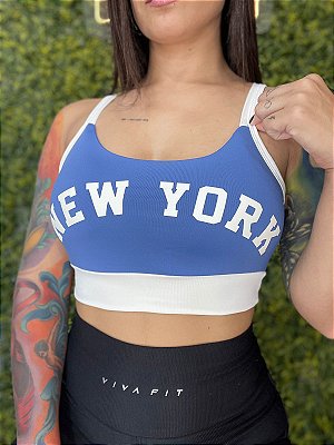 Top Premium New York -Azul
