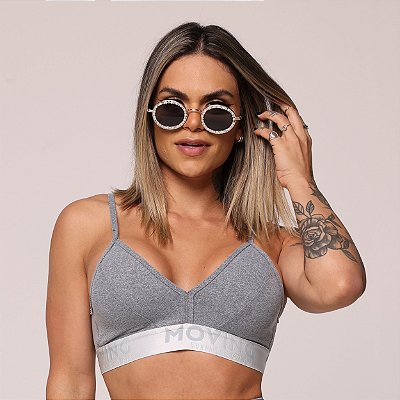 Top Milano Cinza Mescla