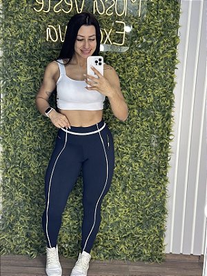 Conjunto Empina Queens Preto e Branco - Tamanho único -38 a 42