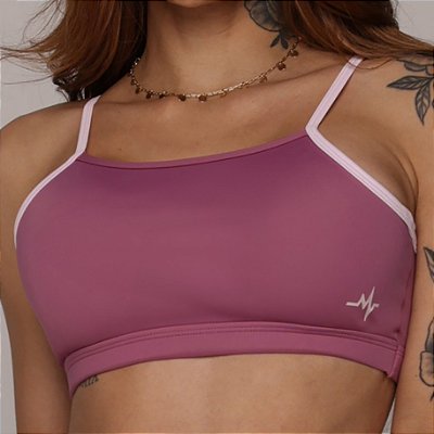 Top Las Vesgas Rosa Queimado -Tamanho único