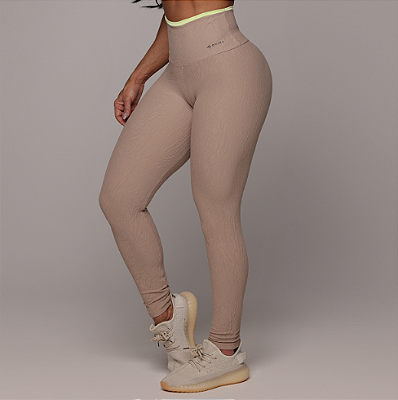 Legging Tradicional Heart Dunas Nude - Tamanho único 38 a 42+