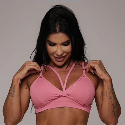 Top Toronto Rosa Seco - Tamanho único