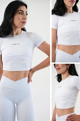 Cropped Chevy Branco - P/M