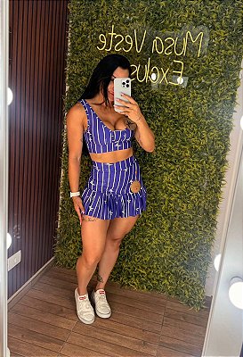 Conjunto Shorts Saia Inpulse -Tamanho único