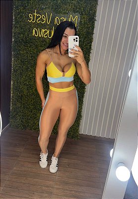 Conjunto Semi Empina Glossy - Tamanho único 36 a 42