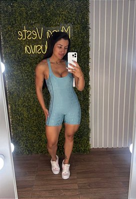 Macaquinho Tradicional Azul Petróleo - Tamanho P/M 36 a 40