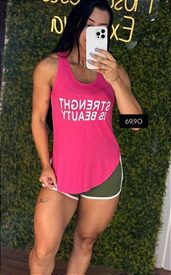 Regata Strongers Rosa - Tamanho único