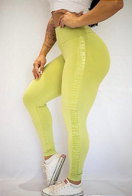 Legging Tradicional Verde Claro - M/G 38 a 42