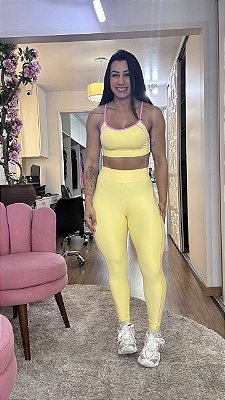 Conjunto Tradicional Yellow - Tamanho único 38 a 42