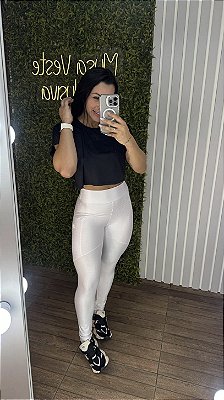 Cropped Mormai Preto - Tamanho único