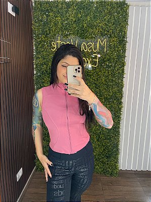 Colete Nina Rosa Queimado - Tamanho Único
