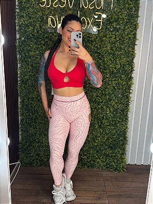 Conjunto Empina Marangoni / Red- Veste 38 ao 42