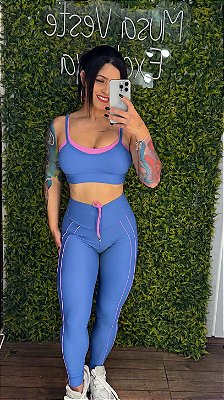 Conjunto Blue Candy