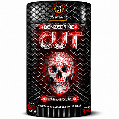 Benzedrine Cut Foco 24 Horas 60 cáps - Represent Nutrition