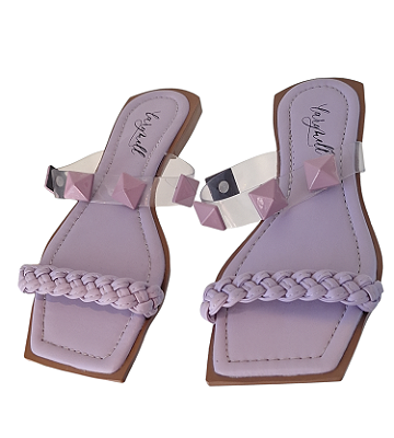 SHOE RASTEIRA LILAS PEDRAS