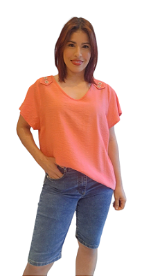 BLUSA FEMININA PLUS SIZE