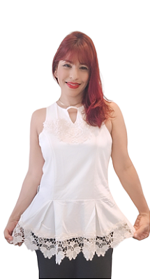 BLUSA FEMININA GUIPIR