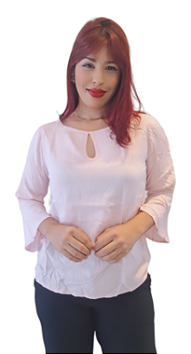 BLUSA SOCIAL MANGA LONGA