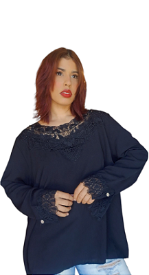 BLUSA SOCIAL PLUS SIZE