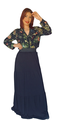 SAIA PLUS SIZE CÓS ELASTANO