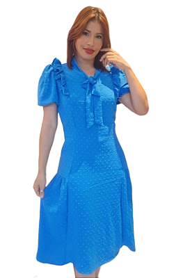 VESTIDO LONGO PIPOQUINHA MG BUFANTE